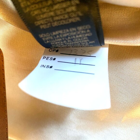 Frye Mens Leather Moto Jacket "Corey" Size Small, Dark Brown, Like New - Picture 9 of 11